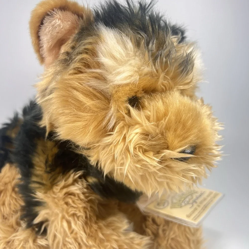 NEW Webkinz Signature Short Haired Yorkie Dog Plush #WKS1014 with SEALED CODE